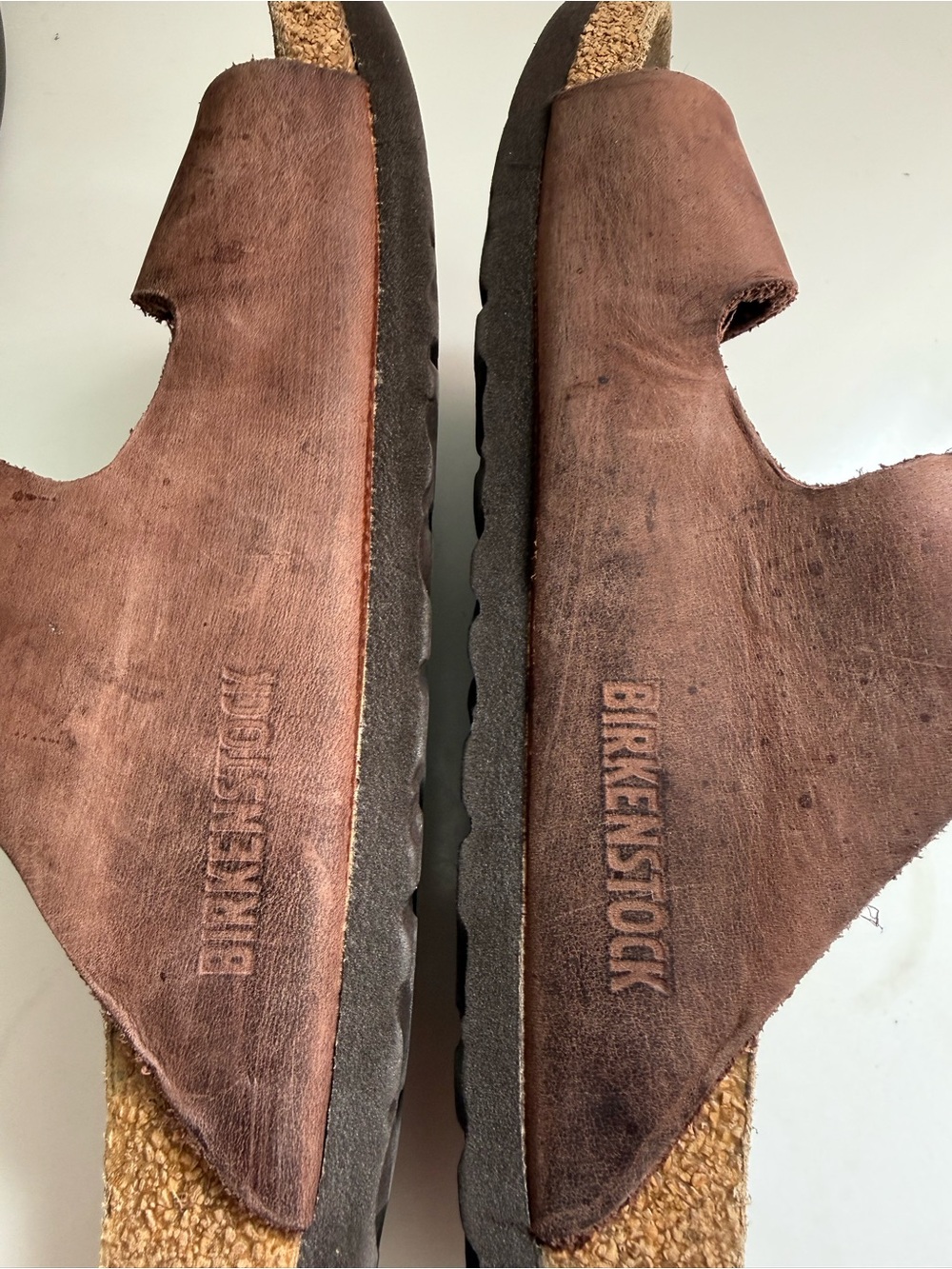 Birkenstock Arizona women size 5 soft footbed Brown Two-Strap Arizona Sandals - Picture 4 of 10